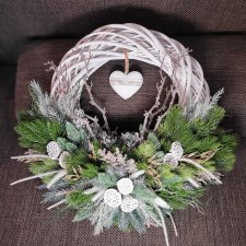 Wianek świąteczny duży