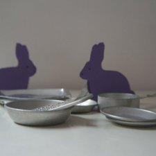 Retro naczynia dla lalki