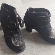 skórkowe botki Promod 37