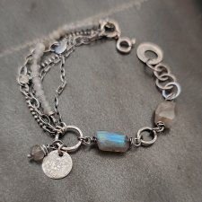 Bransoletka z labradorytem