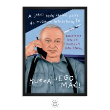 Muzeum lotnictwa (Chłopaki nie płaczą) - Plakat (30x40)