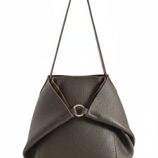 STYLOWA, WIELOFUNKCYJNA TOREBKA - CIEMNOBRĄZOWA