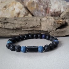 Męska bransoletka z Turmalinem