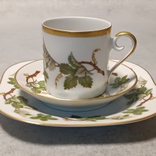 HACKEFORS Winorośl Trio Filiżanka Śniadaniówka Szwecja