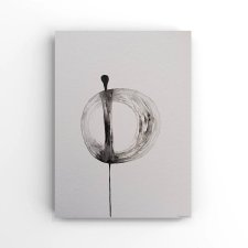 Postać-akwarela formatu 32/24 cm