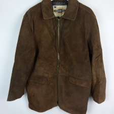 Louisiana skórzana kurtka skóra naturalna zamszowa 38 / M