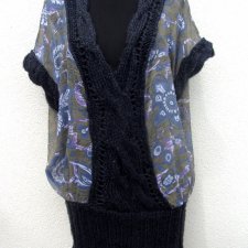 DESIGUAL - WZORZYSTA TUNIKA/BLUZKA