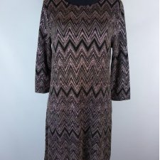 Peacocks metalizowana sukienka mini 14 / 42