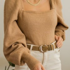 sweterek z bufkami S