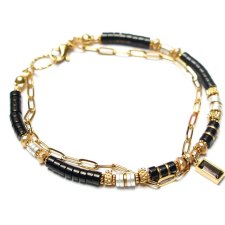 Hematyt black and white /bransoletka/ 12.11.25 - Szlachetna kolekcja