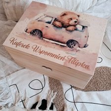 KUFEREK XXL prezent świąteczny dla dziecka kuferek wspomnień