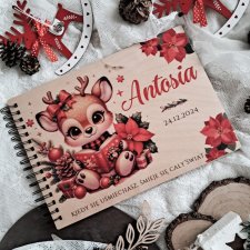 ŚWIĄTECZNY ALBUM prezent personalizowany album
