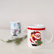 Kubek świąteczny z Mikołajem