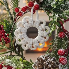 Zestaw zawieszek na choinkę 6 sztuk