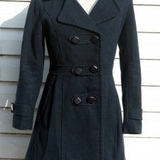 WŁOSKI PŁASZCZ NAVY BLUE