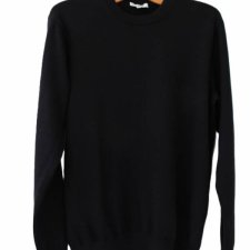 Sweter vintage bawełna ARNE czarny