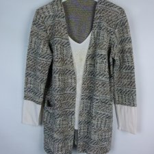 Desigual bluzka sweterek bliźniak z narzutką / XL