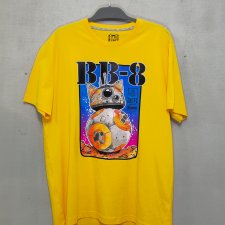 T-shirt BB-8 STAR WARS (MĘSKA M) żółta
