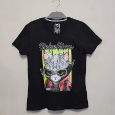 T-shirt REBELLION  Star Wars (DAMSKA L) czarny