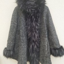 MADE IN ITALY - WEŁNIANA KURTKA