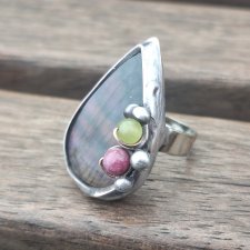 Kuleczki - pierścionek regulowany