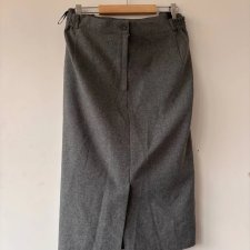 Szara ołówkowa spódnica midi New Fashion Ngoc Collection, rozmiar 54, klasyczna elegancka