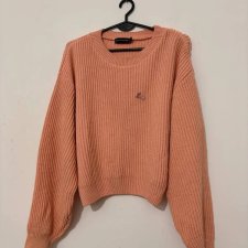 Miękki, prążkowany sweter marki PrettyLittleThing S / 36 / 8