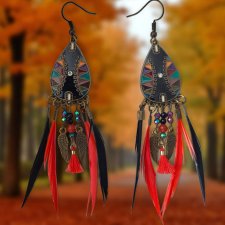 kolczyki nr 12 kolekcja INDIANOO