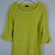 F&F neonowy  sweter  rękawy do łokcia / 14