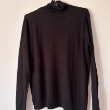 Czarny golf damski basic, rozmiar uniwersalny M / 38 / 10·Bardzo dobry·Do