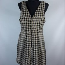 Primark grubsza sukienka bez rękawów zip 12 / 40