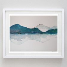 ABSTRAKCJA - obraz  akwarela