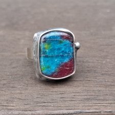 W kolorach różnych - pierścionek regulowany