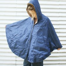 PELERYNA PONCZO OCIEPLANA NA DESZCZ I ŚNIEG