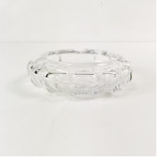 Kryształowa popielnica Mid Century, Belgia lata 60.