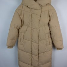 Noisy May długa ocieplana kurtka z kapturem / XS