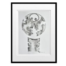 Somos Uno 9, grafika obraz ręcznie malowany