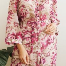 tunika w kwiaty XL