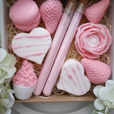 Zestaw prezentowy truskawka i wanilia