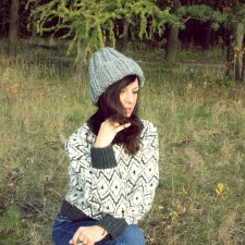 CZAPKA  ALPINE  ALPAKA WEŁNA