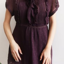 Fioletowa bluzka nowa L/XL