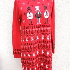 ESMARA - WZORZYSTA SUKIENKA