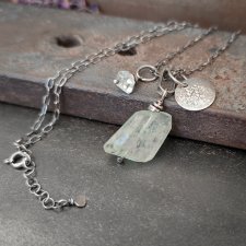 Wisiorek z akwamarynem 4