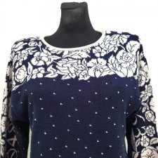 WZORZYSTY SWETER