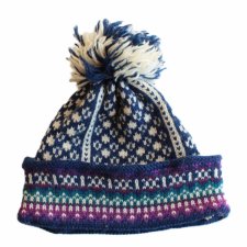 wełna CZAPKA vintage ciepła