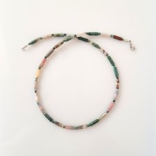 Naszyjnik z agatem indyjskim