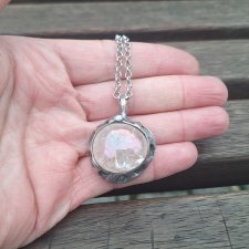 Spękany lód - wisiorek