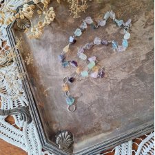 Naszyjnik z fluorytu