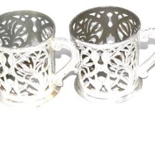 Koszyczki do szklane PRL vintege 4szt