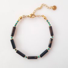 Bransoletka z Onyksem Pasiastym